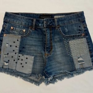 Aeropostale Denim Cut Off Shorts Size 4